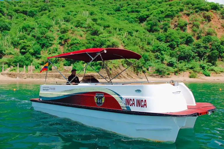 Taxi Marino Pontón - Bote blanco premium